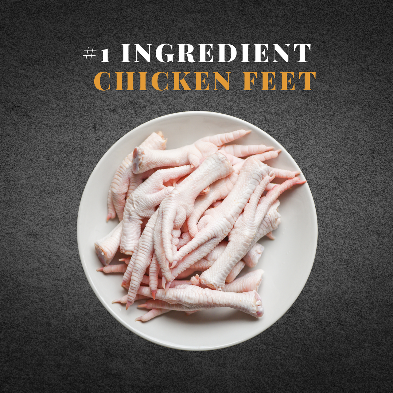 Dried Chicken Feet Dog Treats