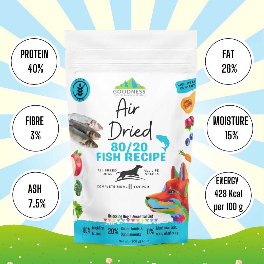80/20 Fish Air Dried Dog Food