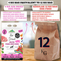 Thumbnail for 80/20 Pork Air Dried Dog Food - Grain Free, Natural, High Protein & Fat, All Breeds & All Life Stages
