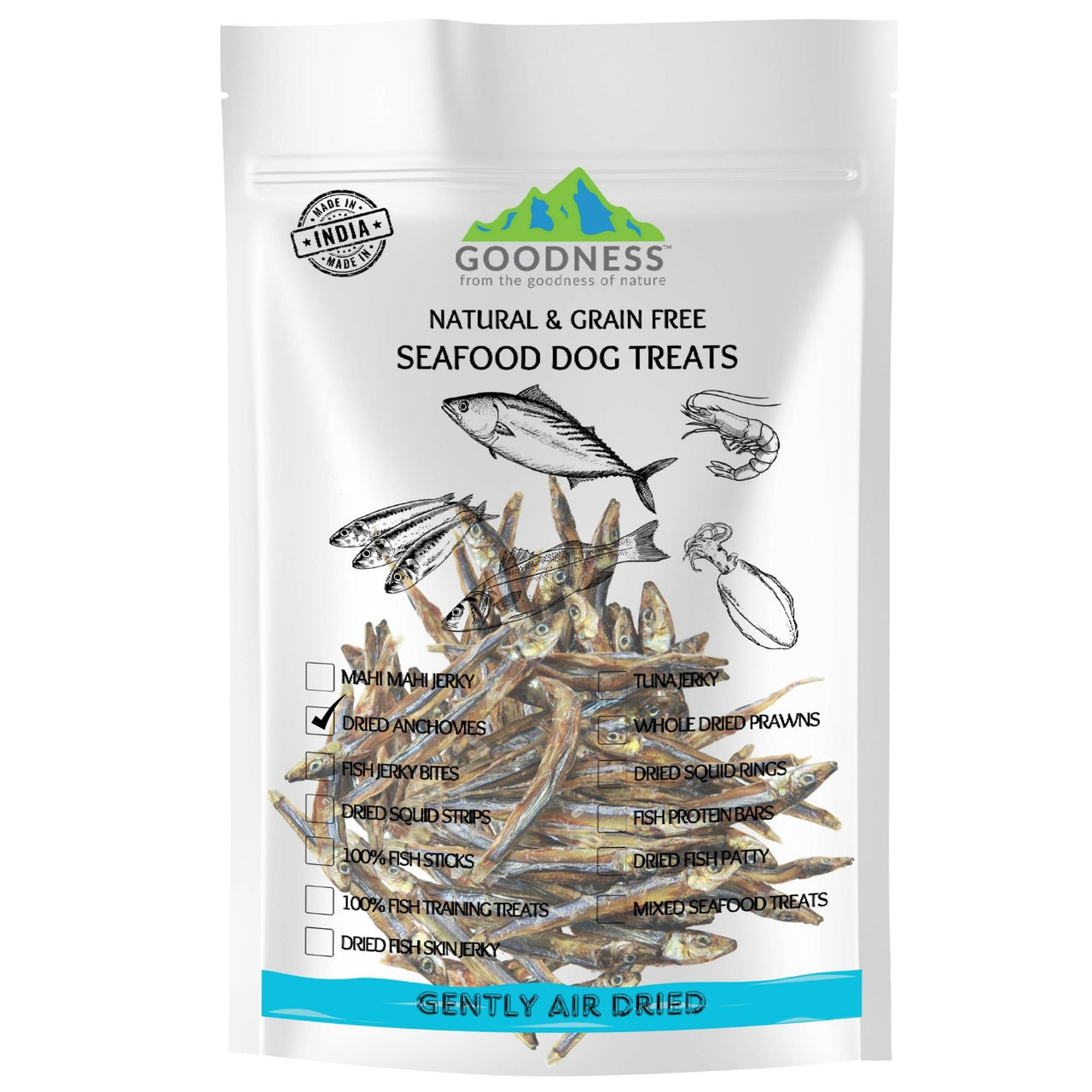 Dried Anchovies Dog Treats