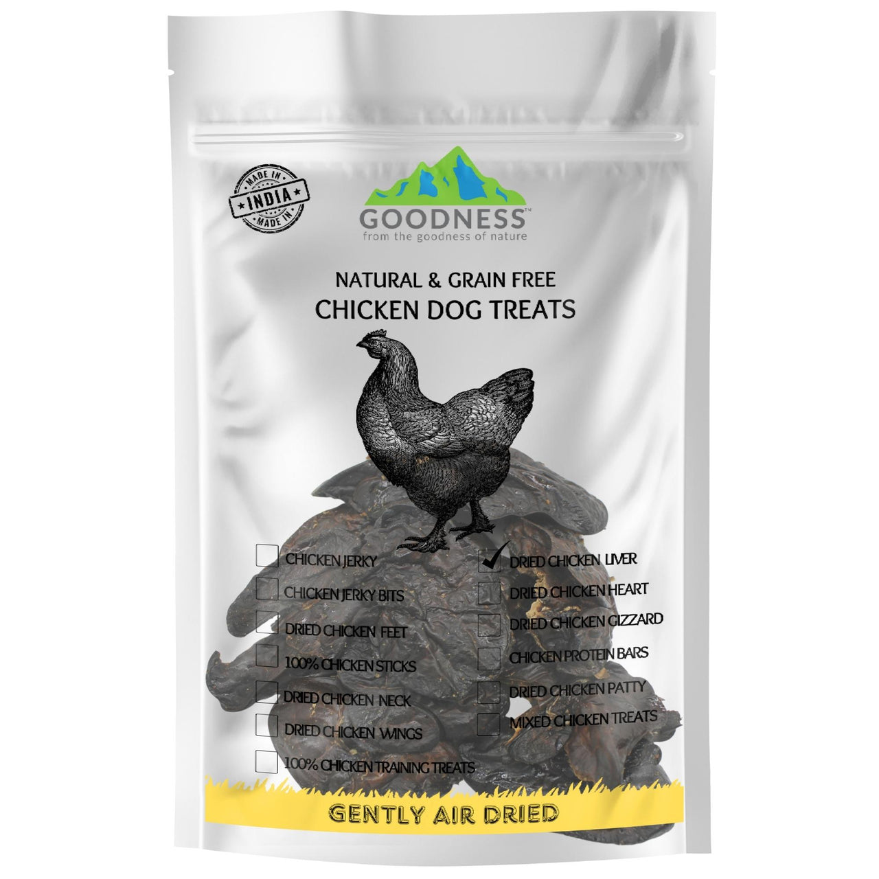 Dried Chicken Liver Dog Treats